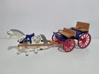 Playmobil 5226 Cart Carriage Recreation Farm Ranch Fair Spray Horse Used. Price: $9.57.