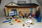 Playmobil 5941 Take Along School House Teacher, Students, Desk, Basketball + Euc Used. Price: $79.95.