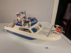 Playmobil 3190 Police Patrol Boat W/ Some Accessories Used. Price: $20.00.