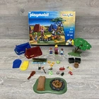Playmobil Family Fun Camp Site With Fire 9153 Used. Price: $12.10.