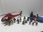 Playmobil Lot Fire Rescue Helicopter, Suzuki Swift Car, Toy Story Alien Batman Used. Price: $26.82.
