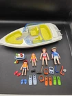 Playmobil Family Speed Boat All Pieces Shown Included Used. Price: $34.99.