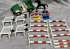 Retired Vintage Playmobil 3140 Horse Groomer Equestrian Showing Jumping Jeep Used. Price: $24.99.