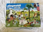 Playmobil 9272 City Life Housewarming Party Building Set W/led Lantern & Grill New. Price: $50.00.