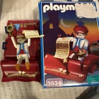 Playmobil 3834 Genie On Magic Carpet W Lamp Vintage 1996 - Near Complete Used. Price: $8.00.