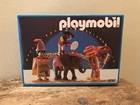 Vintage 1991 Playmobil Romani Circus Clowns W/ Baby Elephant Set 3797 New Sealed. Price: $139.99.