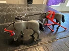 Playmobil Roman Grey Horses Figure Ref 4272 Centurion Rome Tribune Used. Price: $20.00.