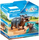 Playmobil Family Fun Hippo And His Little 70354 Animal Zoo Neuf. Price: $62.54.