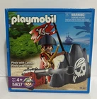 Playmobil #5807 Pirate With Canon Accessory Set Retired New Sealed. Price: $17.50.