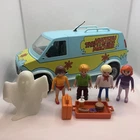 Playmobil Scooby-doo Mystery Machine 70286 Van Set Shaggy Fred Velma Daphne Used. Price: $64.99.