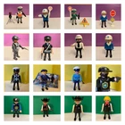 Playmobil Policemen Swat Rescue Fighter Woman Guns Ethnic Vintage Sheriff Used. Price: $5.00.