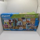 Playmobil 71241 Country Horse Veterinarian Building Set - New Box Damaged. Price: $28.04.