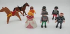 Mixed Lot Of Geobra Playmobil Figures And Horses 1974 1987 1993 1997 2002 Used. Price: $19.30.