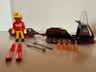 Vintage 1986 Playmobil 3694 Ski Patrol Snowmobile & Rescue Sled Used. Price: $19.00.