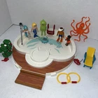 Playmobil Family Fun Pool With Shower 9422 Incomplete Added Figures Used. Price: $19.50.