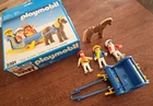 Playmobil 3391 Sleigh Ride Figures Horse Used. Price: $16.00.
