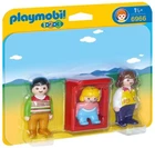 Playmobil 1.2.3 Parents With Baby Cradle Set #6966 New. Price: $50.98.