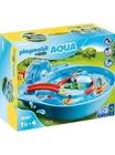 New Playmobil 1.2.3 Aqua Splish Splash Water Park. Price: $68.00.