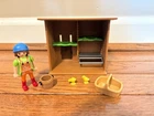Playmobil Farm Chicken Coop With Chicks & Figure Used. Price: $11.50.