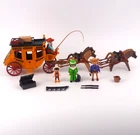 Playmobil 3803 Western Express Stage Coach 100% Complete Excellent Condition Used. Price: $95.00.