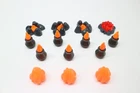 Playmobil Fire Flame X14 Ardor Feuer Fuego Medieval Castle 3666 3888 Used. Price: $12.75.