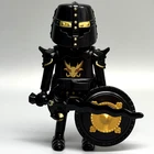 Playmobil Black Knight Executioner Dark Medieval Warrior Male Adult Figure 70076 Used. Price: $17.86.