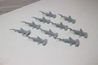 Playmobil Hammerhead Shark X10 Dolphin Ocean Water Sea Diving 4488 3951 3953. Price: $15.75.