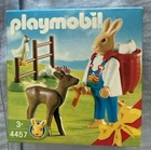 Playmobil 4457 Easter Bunny W/ Eggs & Goat Mib, 2004 New. Price: $34.99.