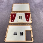 Playmobil Victorian Mansion 5300 Wall Replacement Parts- Some Stains Read Desc Used. Price: $18.00.