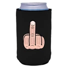 Middle Finger Funny Can Coolie, Neoprene New. Price: $8.66.