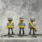 Playmobil 6276 Civil War Confederate Soldiers -incomplete Used. Price: $39.99.