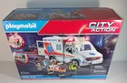 Playmobil Rescue Ambulance Toy Set With Sound And 3 Figures New In Damaged Box. Price: $25.20.
