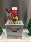 Lego Minifigure PI068 Islander King Kahuka - Sets 6236 6262 6256 6278 Genuine Used. Price: $12.99.