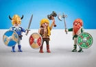 Playmobil 9893 3-VIKING Figures, Complete Sealed Bag Used. Price: $13.00.