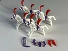 Playmobil #3742 Romani Circus Horses Used. Price: $12.99.