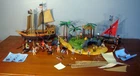 Vintage Playmobil Large Pirate Turtle Cove Ships Extras Wow 3750 3799 7350 5809 Used. Price: $199.00.