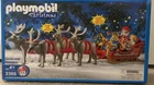 Santa's And Reindeer Christmas Set 3366 Playmobil New Sealed Box Retired! Rare. Price: $197.99.