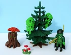 Playmobil 3933 Enchanted Forest Ghost Magic Tree Glowing Eyes Stump Complete Used. Price: $65.00.