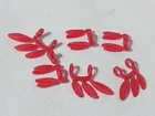 Playmobil X6 Red Feathers Spear Indians West 5247 Used. Price: $5.55.