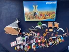 Playmobil 3733 Native American Playset W/fabric Teepee, Horses, Figures, Extras Used. Price: $69.95.