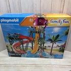 Playmobil Water Park With Slides 70609 New. Price: $59.99.
