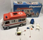 Vintage Playmobil 1986 Ambulance Emergency Rescue Set 3456 & Box Used. Price: $39.99.