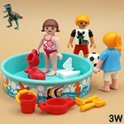 Playmobil Children's Swimming Pool Kids Summer House Birthday Party -... Used. Price: $10.51.