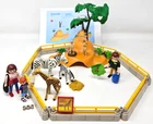 Playmobil City Life 5968 Wild Animal Zoo Enclosure W/ Giraffe, Zebra, Meerkats!! Used. Price: $28.71.