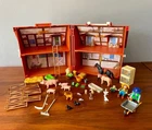 Playmobil Take Along Barn Farm Set 2005 Vintage Lot W Figures Animals Rare 99% Used. Price: $45.99.