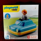 Playmobil 1.2.3: Push-n-go Car Number First Challenge #71323 Box Damage New. Price: $12.99.