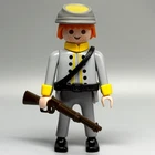 Playmobil Confederate Soldier Rebel Army Civil War Male Adult Figure 3784 Vtg Used. Price: $17.70.