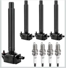 4PCS Ignition Coil Pack Spark Plug Set For Cherokee Chrysler Dodge 2.4L L4 UF754 New. Price: $35.99.