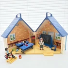 Playmobil 5662 Take Along School House Set Teacher Students Accessories Used. Price: $29.99.