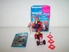 Geobra Playmobil Special Plus Boy Child With Racing Go Kart Cones Set 4759 Euc Used. Price: $5.00.